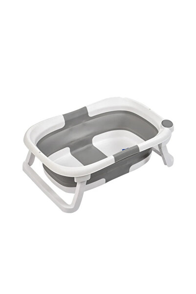 Primabobo Folding bathtub, Primabobo, Compact, With sensory plug and anatomical support, 63 x 42 x 20 cm, Gray