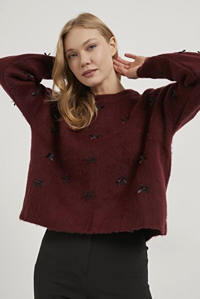 Arma Life ARMALIFE 4663 PULOVER DE TRICOTAT OVERSIZE CU DETALIARE CU FĂRĂ PEN...