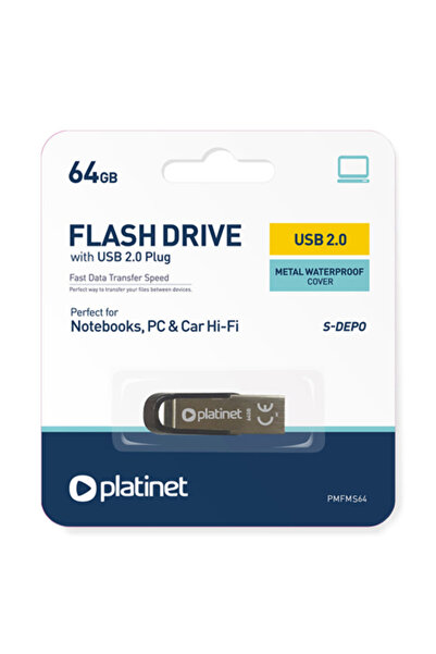 Platinet [title] USB Storage 64GB S-Depo