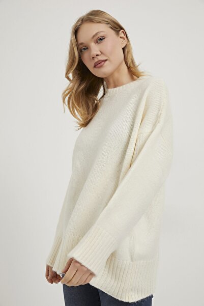 Arma Life Armalife 4700 Bi̇s Yaka O Oversized Women's Sweater