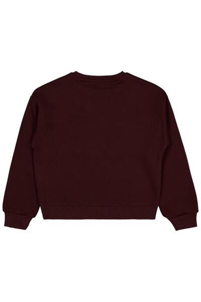 Civil Girls سويت شيرت مزين بشراشيب لعمر 10-13 سنة - بني لعمر 13-14 سنة