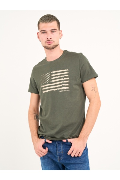 Timeout Men's short-sleeved T-shirt with print
