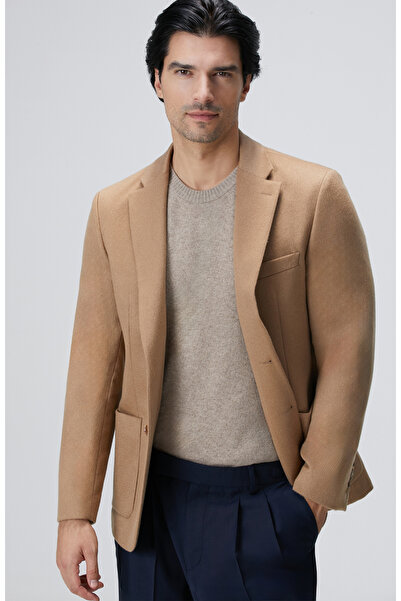 Network Limited Camel Kaşmir Ceket