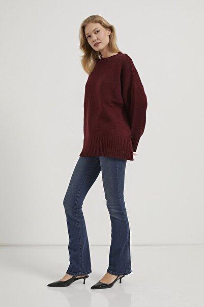 Arma Life Armalife 4700 Bi̇s Yaka O Oversized Women's Sweater