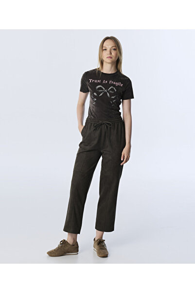 Twist SÜET GÖRÜNÜMLÜ PANTOLON