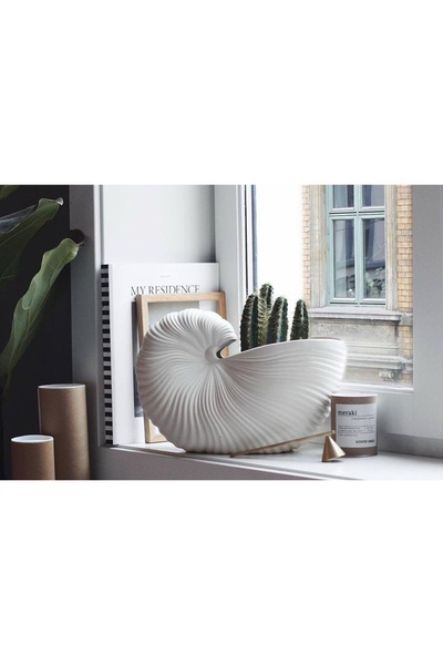 Vivense İSKANDİNAV SALYANGOZ VAZO, BEYAZ