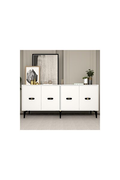 Vivense Fly Konsol, 180 Cm, Beyaz Beyaz