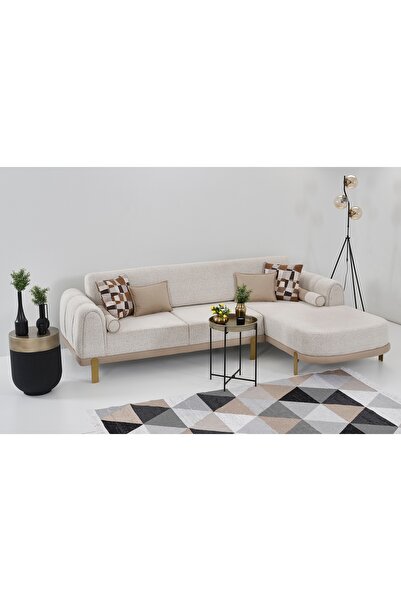 Vivense ELİS KÖŞE KOLTUK, KREM, SAĞ KÖŞE