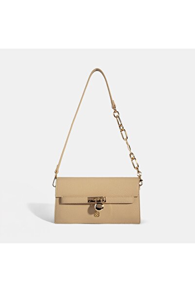 Desa Women's Beige Shoulder Bag