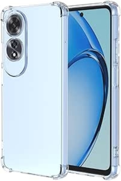 bestcase Husa antișoc TPU + sticlă securizată pentru Oppo A5 5G, transparentă
