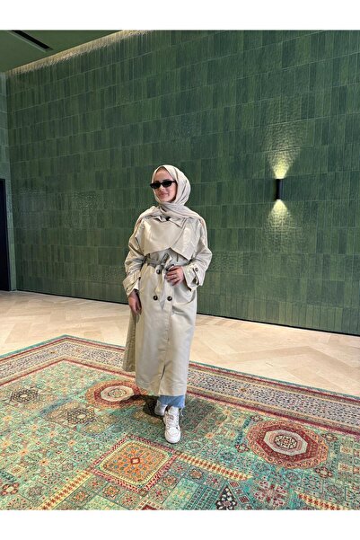 ERİZENBOUTİQUE Kemerli Trençkot