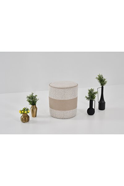 Vivense ELİS MİNİ PUF, KREM