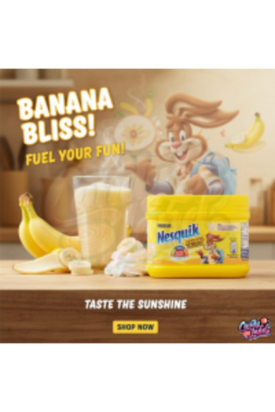 Nestle Nesquik Banana - banana flavored 300g