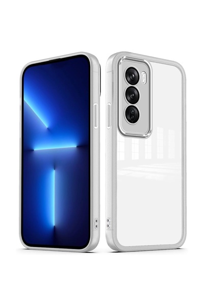 bestcase Husa Clear Slim TPU + Sticlă securizată pentru Oppo Reno12 Pro 5G, T...