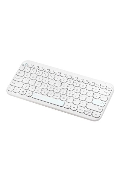 ASUS Marshmallow KW100 Beyaz Kablosuz Türkçe Mac Uyumlu Klavye