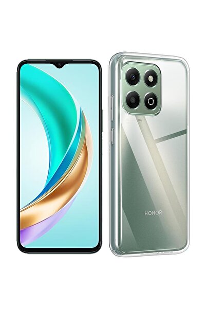 bestcase Husa Clear Slim TPU + Tempered Glass για Honor X6b, Διαφανές