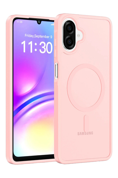 UnDePlus Samsung Galaxy A56 / A36 için Magsafe ile uyumlu Kılıf Mat Yüzey Sio Kapak