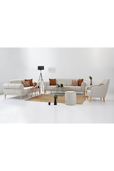 Vivense STEP KOLTUK TAKIMI, KREM