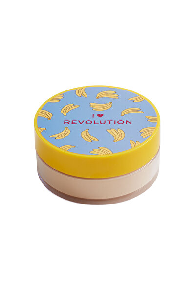 MAKEUP REVOLUTION , I Heart Revolution, Loose Setting Powder, Banana, 22 g