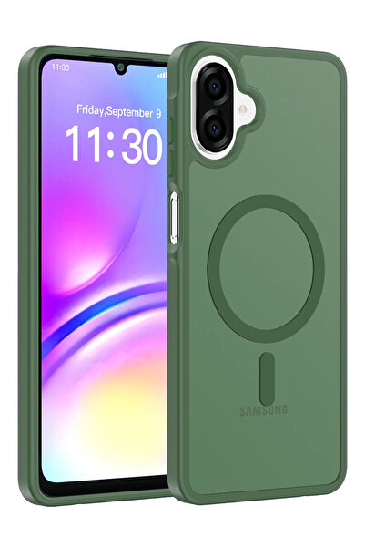 UnDePlus Samsung Galaxy A07 / A06 için Magsafe ile uyumlu Kılıf Mat Yüzey Sio Kapak