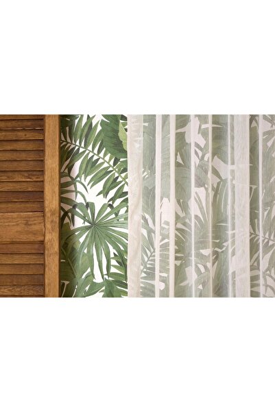 Vivense MASSARELLİ KETEN TÜL ŞANTUKLU KREM 1-2 SEYREK PİLE 100X260 200 CM