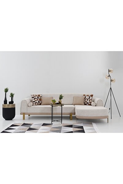 Vivense ELİS KÖŞE KOLTUK, KREM, SAĞ KÖŞE