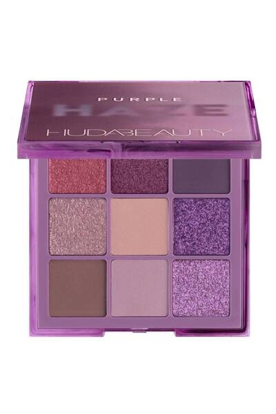Huda Beauty Paletă de farduri de pleoape Haze Obsessions, 9 nuanțe, 5,8 g
