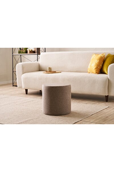 Vivense BİTEZ PUF ARZ, KAHVE