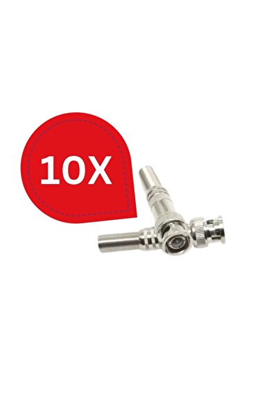 OEM Pack of 10 BNC Screw-On Connectors