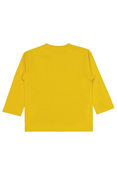 Civil Boys Goal Baskılı 2-5 Yaş Sweatshirt - Sarı 5-6 Yaş