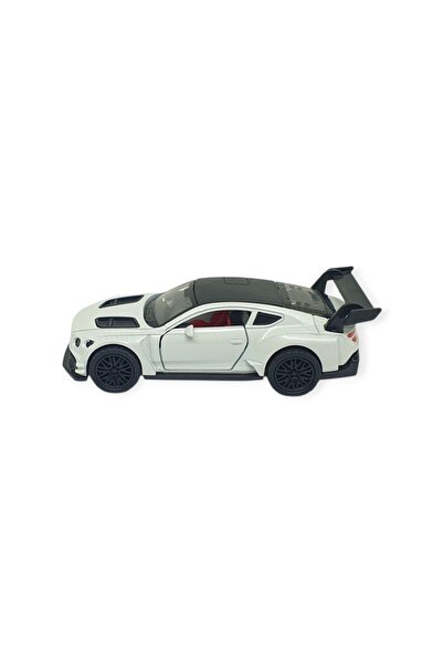 Vardem Pull and Drop Metal Cars 12 cm - 3671C - White