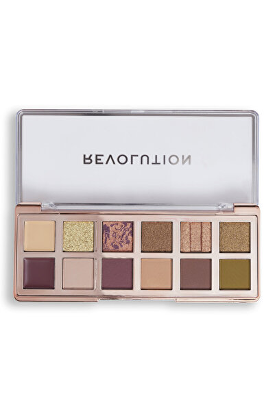 MAKEUP REVOLUTION , The Eternal Icon Green, Eyeshadow Palette, 12 Shades, 8 g