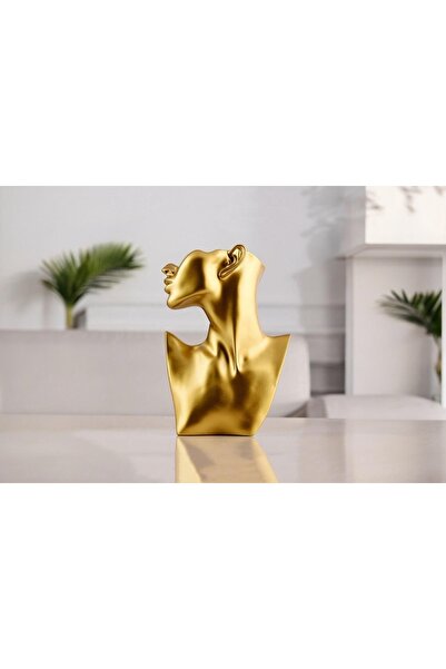 Vivense DEKORATİF KADIN BÜST TAKILIK GOLD