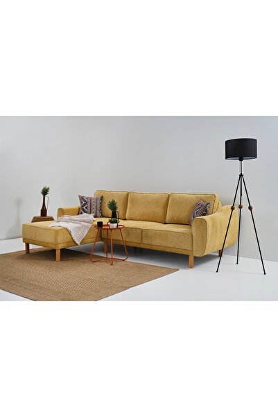 Vivense SWEN KÖŞE KOLTUK, SARI, SOL KÖŞE