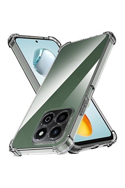 bestcase Husa antișoc TPU + sticlă securizată pentru Honor 200 Smart, transparentă