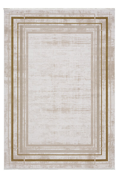 SEYRAN HALI Diva Gold Halı Akrilik Halı Yumuşak Dokulu Salon Oturma Odası Yat...