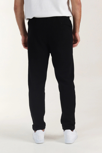 EXSPORT Σελανίκη εφαρμοστό ίσιο πόδι 3 κλωστών επένδυση fleece χειμερινό κάτω μέρος φούτερ