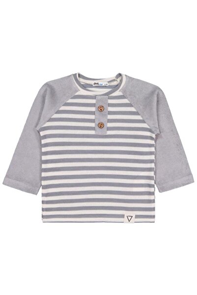 Civil Boys Διακοσμητικό Φούτερ για 2-5 ετών - Γκρι 5-6 ετών