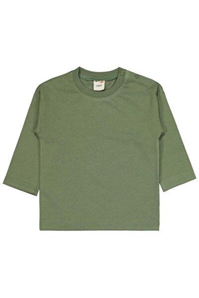 Civil Baby Basic 6-18 Ay Sweatshirt - Haki 9-12 Ay