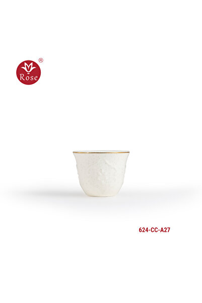 Rose Arabic coffee serving set with a distinctive classic pattern, Rose 624