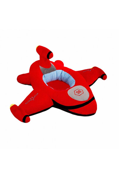 OEM Fotoliu plușat pentru bebeluși, Avion, 85 cm, Roșu, FPS-88