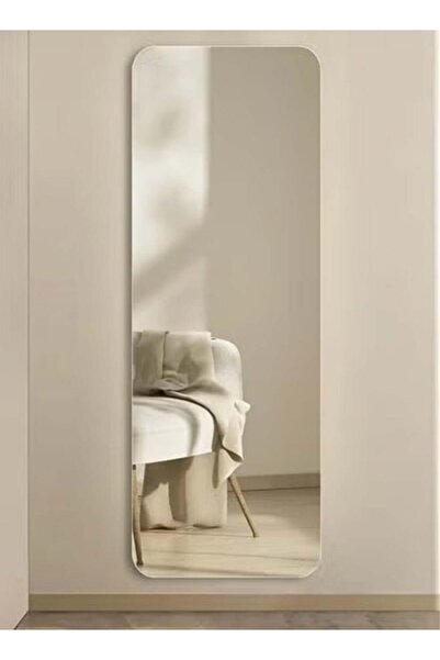 Taimi Elegant Design Mirror 120x30cm-full Length Mirror With White Metal Frame