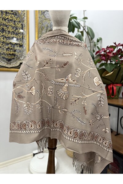 GÜMRÜKÇÜ Imported 100% Cotton Shoulder Shawl Scarf Premium Quality