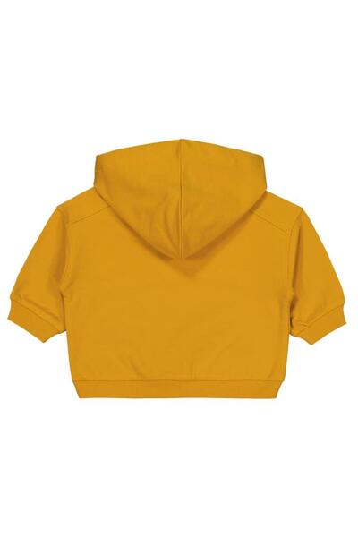 Civil Baby Civil Basic Timeless Kapüşonlu 6-18 Ay Sweatshirt - Hardal6-9 Ay