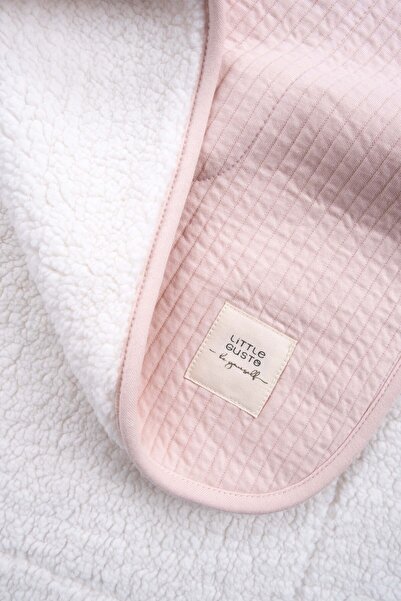 Little Gusto Wellsoft Quilted Pink Baby Blanket 80X100 cm