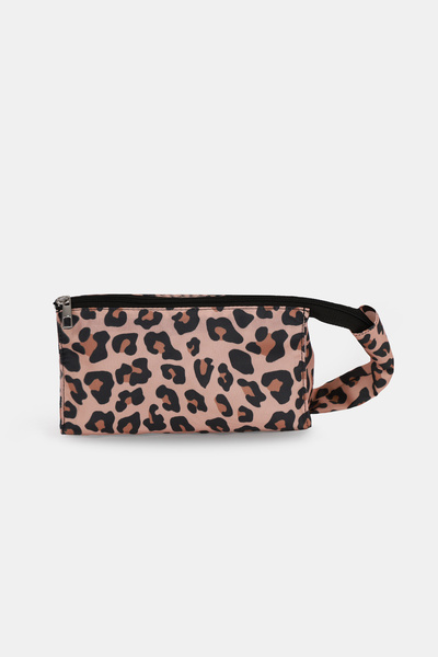 ICONE BAG Makeup Bag, Printed Polyester Makeup Bag, Zipper Box-Shaped Cosmetic Bag