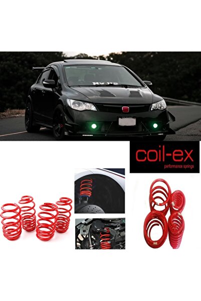 X POWER TUNİNG HONDA CİVİC FD6 2006.2012 COİL-EX 3.5CM SPOR HELEZON YAY