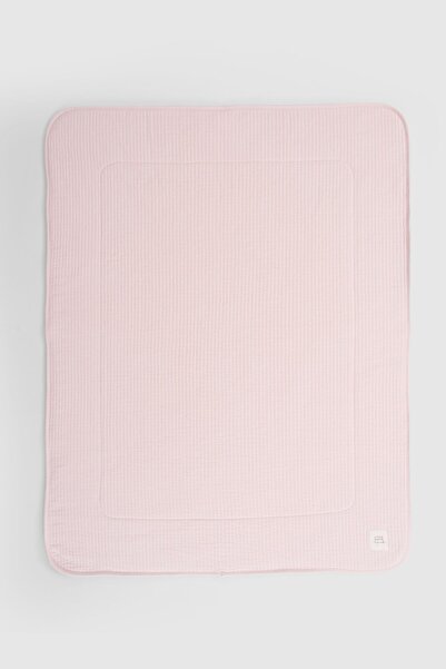 Little Gusto Wellsoft Quilted Pink Baby Blanket 80X100 cm