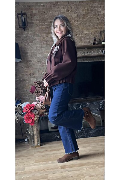 Cardella Premium Quality Women's Short Cashmere Coat | Trend Oversized Equivalent Models