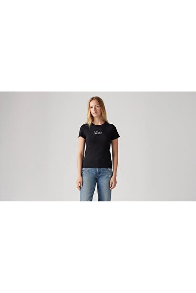 Levi's Graphic Rickie Tee Script Rhythmi